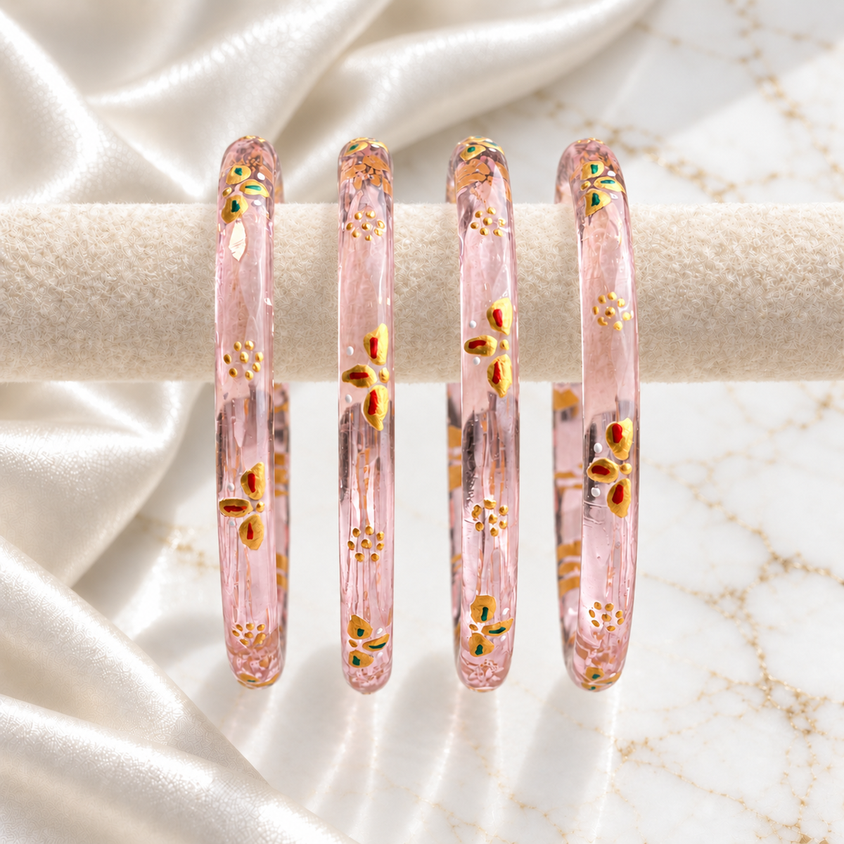 Leafwork Glass Kada