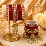 3 Jhumki Bangle Set