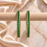American Diamond Rectangle Stone Kada