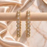 Antique Gold AD Crystal Kada
