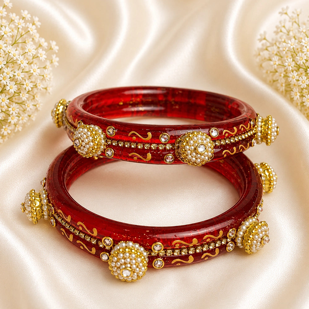 Crystal Pacheli Kada with Stones