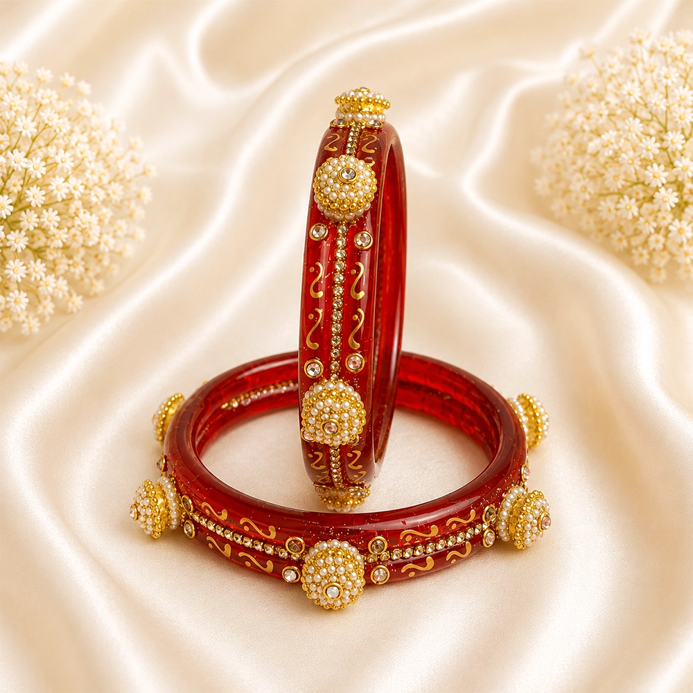 Crystal Pacheli Kada with Stones