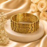 Dotted Metal Bangle