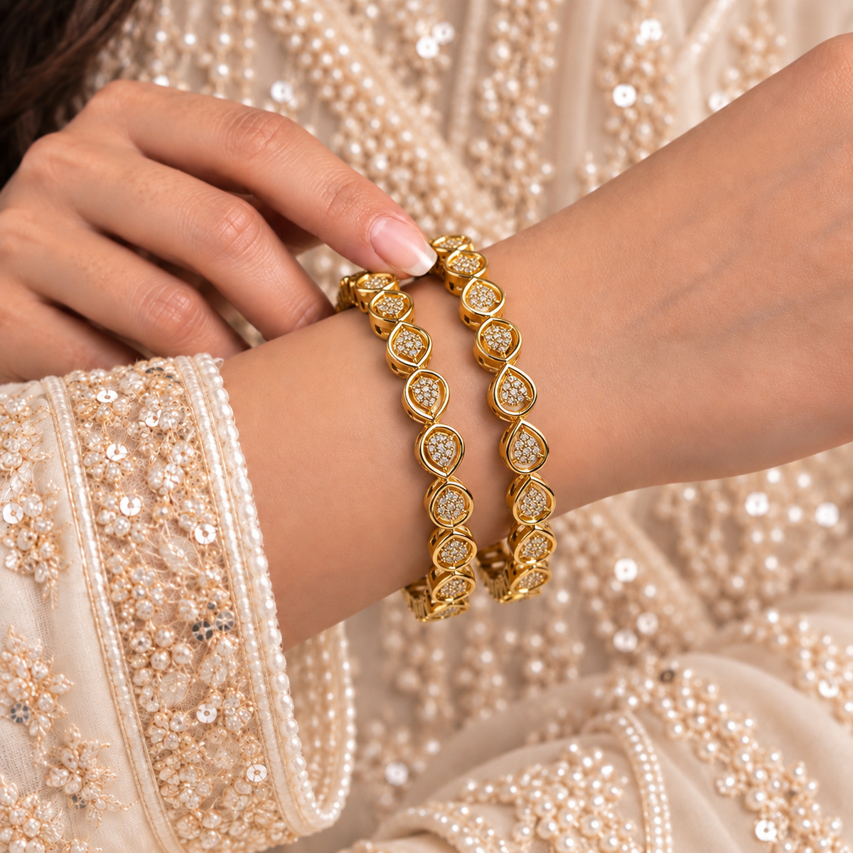Drop Pattern Ad Stone Kada