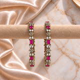 Floral Link AD Stone Kada