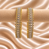 Floral Loop AD Stone Kada