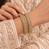Floral Loop AD Stone Kada