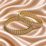 Floral Loop AD Stone Kada