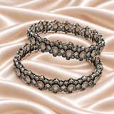 Geometric Floral Stone Kada