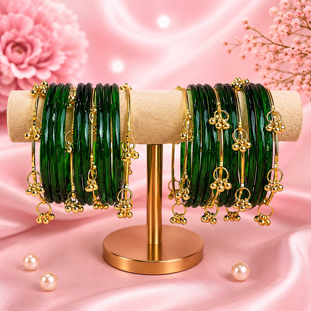 Ghungroo With Jelly Bangles