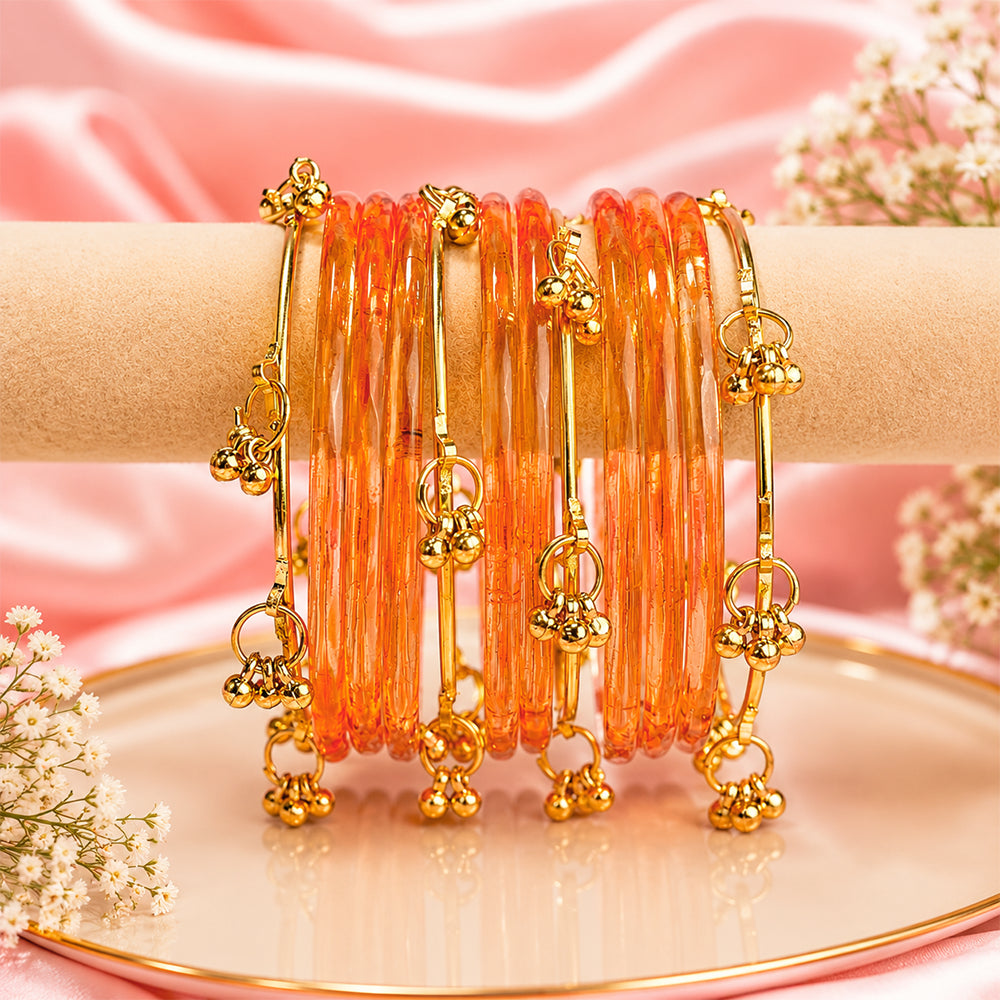 Ghungroo With Jelly Bangles
