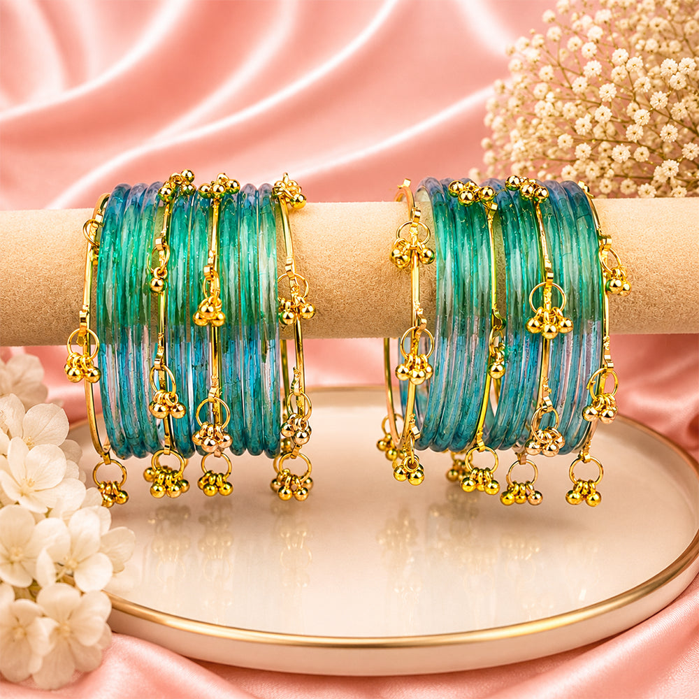 Ghungroo With Jelly Bangles