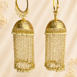 Golden Dome with Pearl Chain Hanging Bridal Kalira