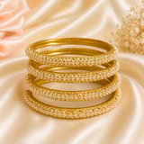 Pearl Flower Glass Kada