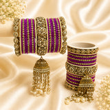 Long Hanging Bangle Set