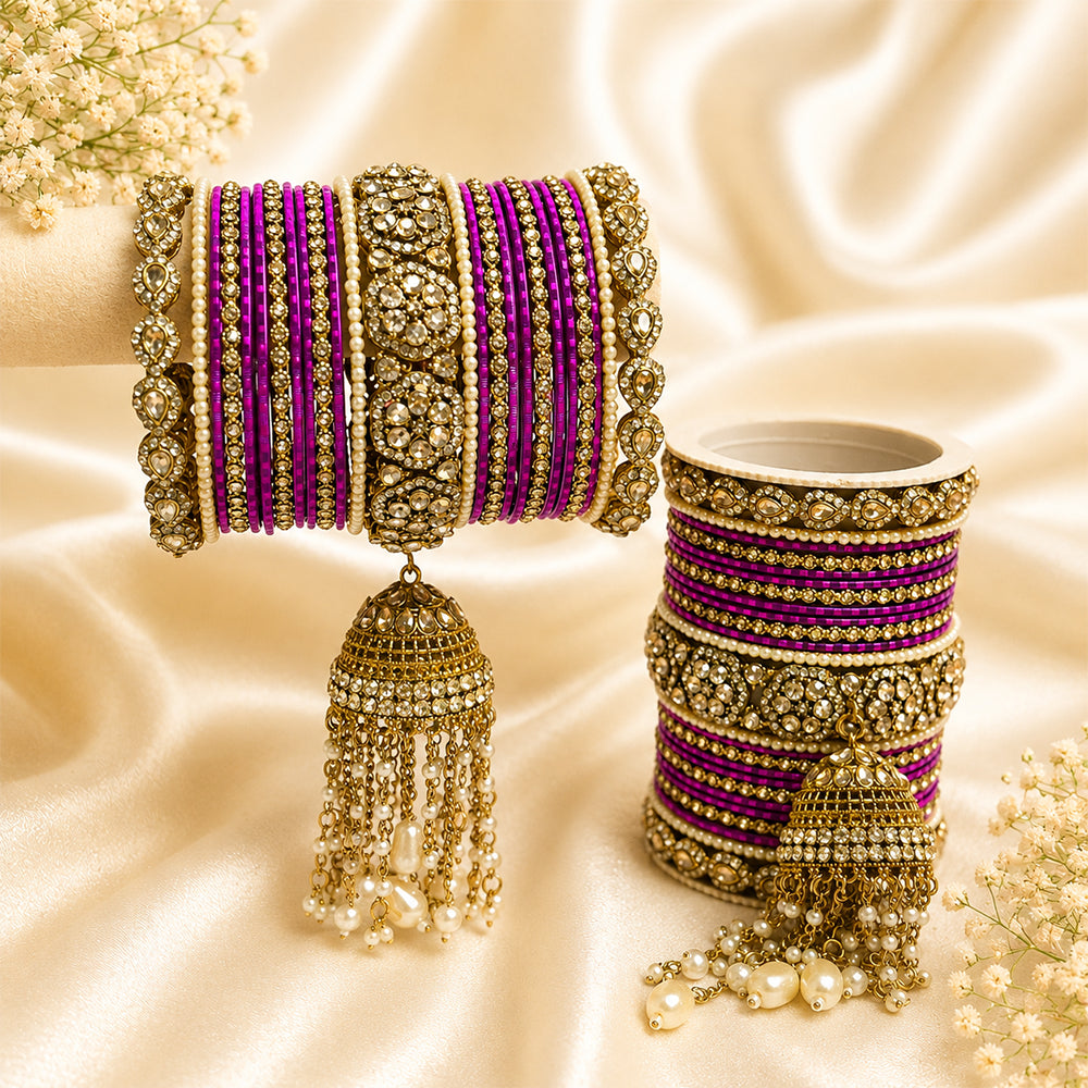 Long Hanging Bangle Set