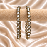 Oval Reverse Ad Stone Kada