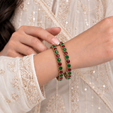 Oval Reverse Ad Stone Kada