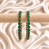 Oval Reverse Ad Stone Kada