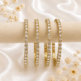 Premium AD Sleek Eye Shaped Kada