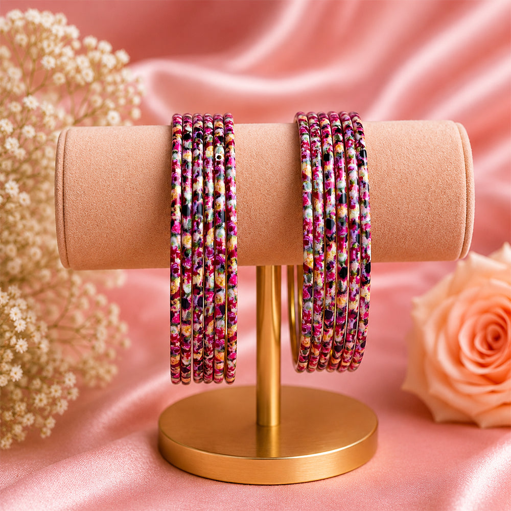 Printed metal bangle