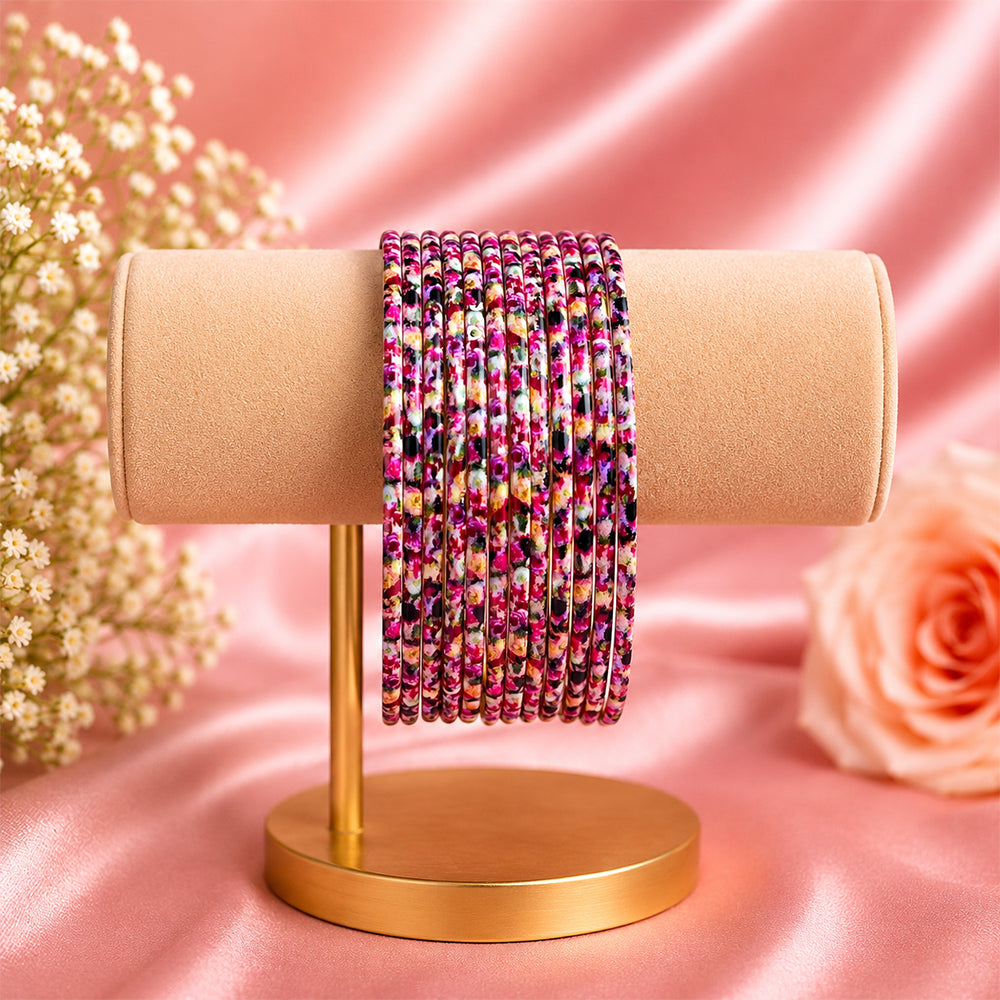 Printed metal bangle