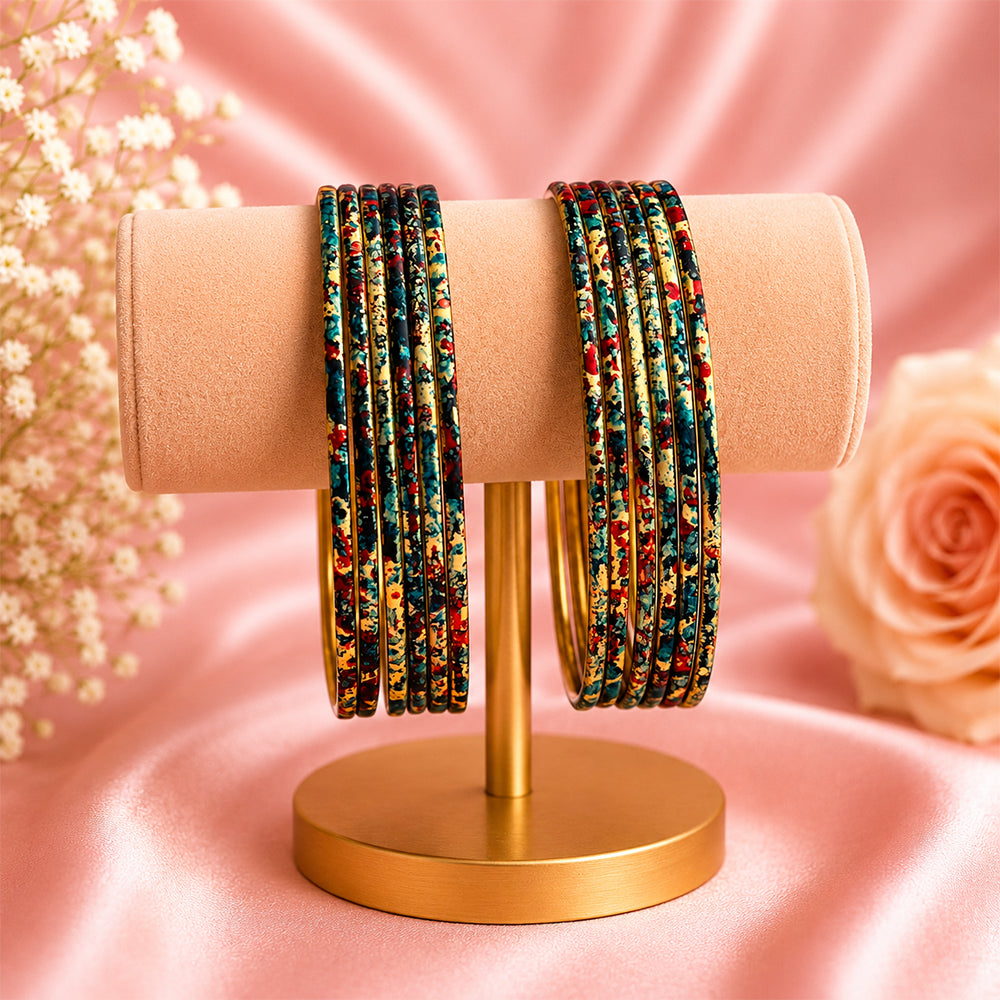 Printed metal bangle