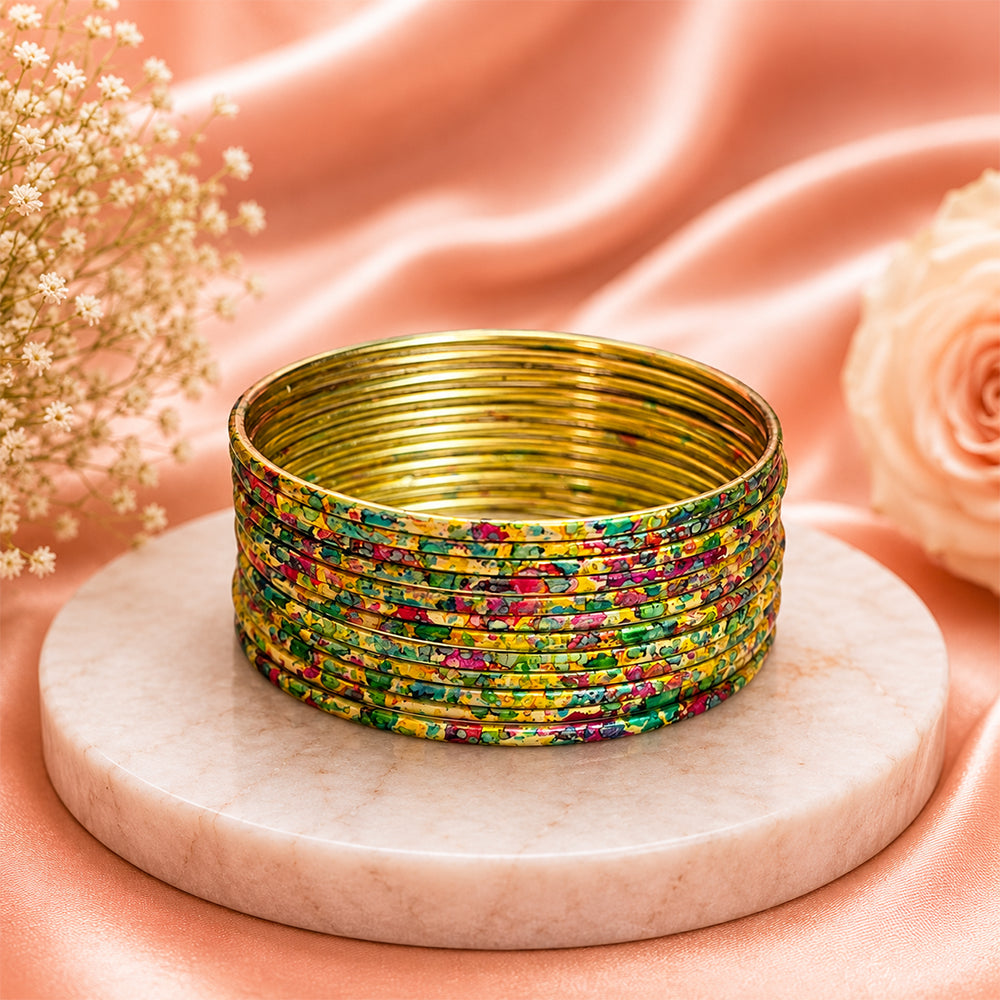 Printed metal bangle