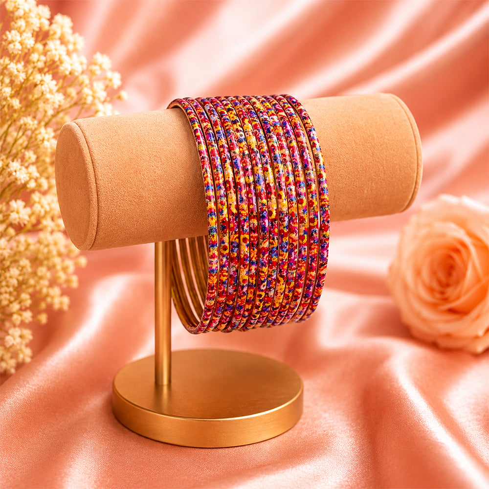 Printed metal bangle