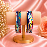 Printed metal bangle