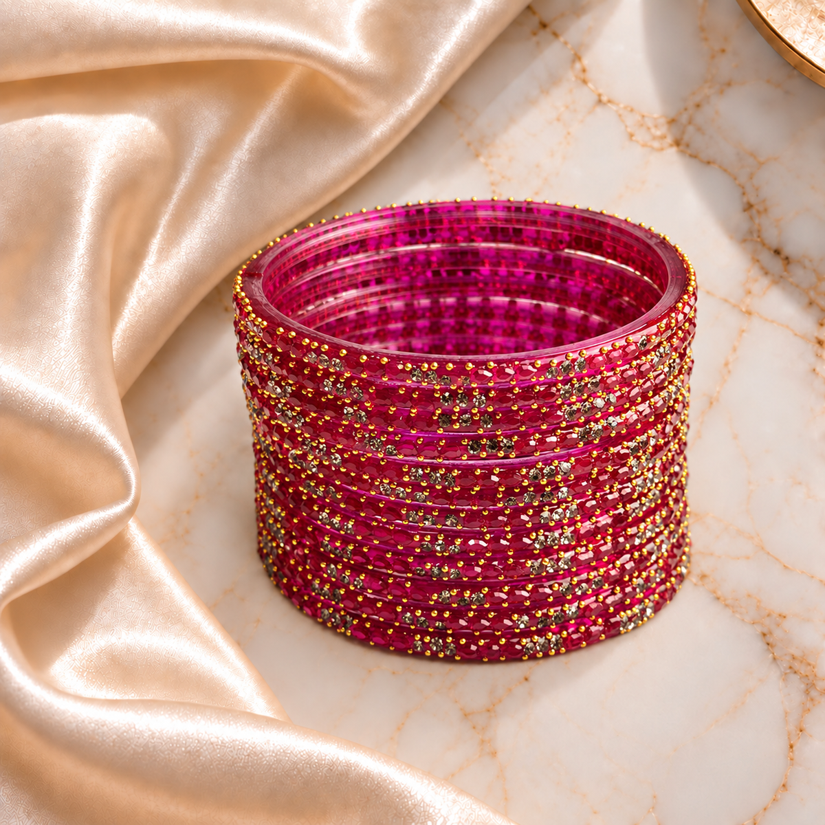 Raindrop Jelly Stones Bangles
