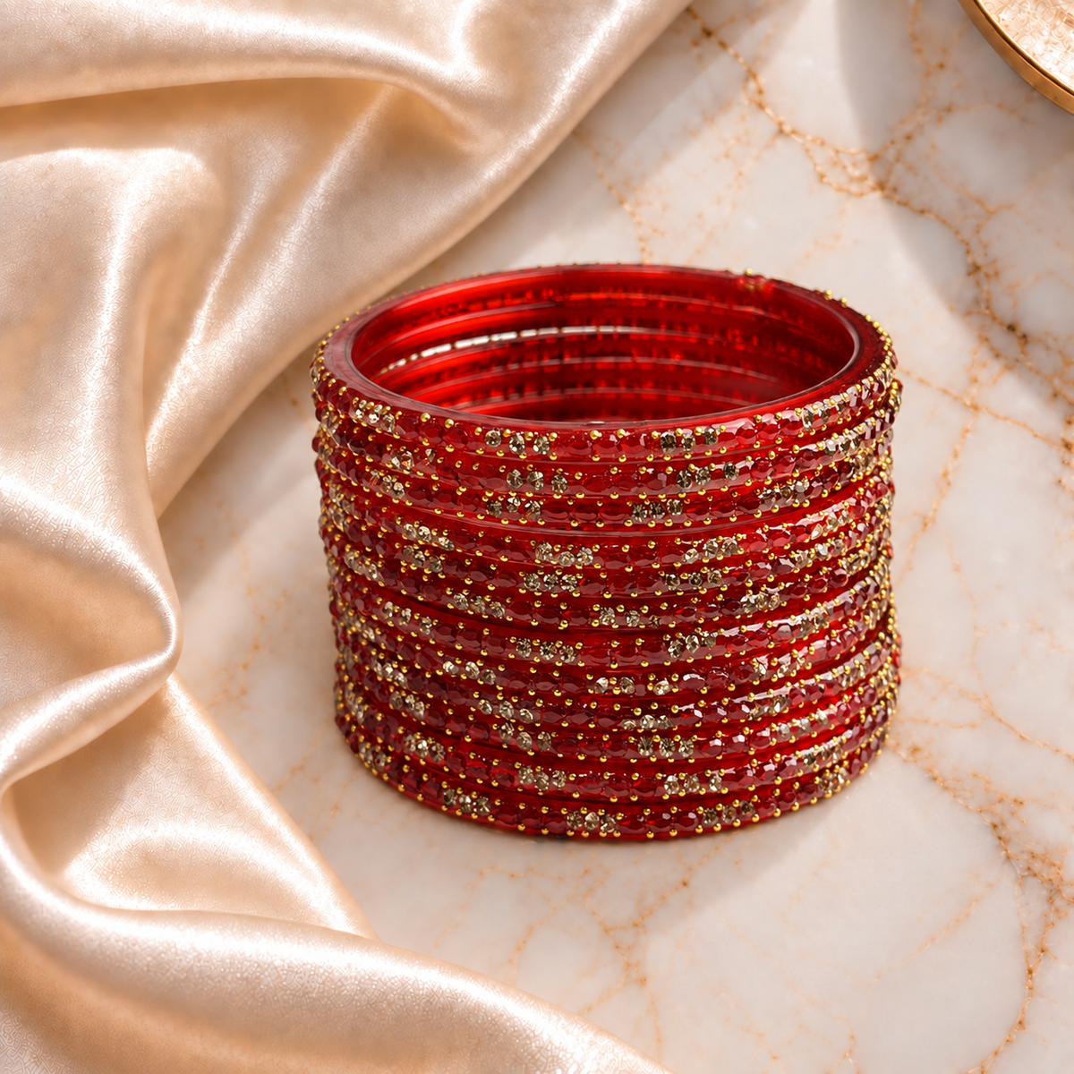 Raindrop Jelly Stones Bangles
