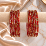Raindrop Jelly Stones Bangles