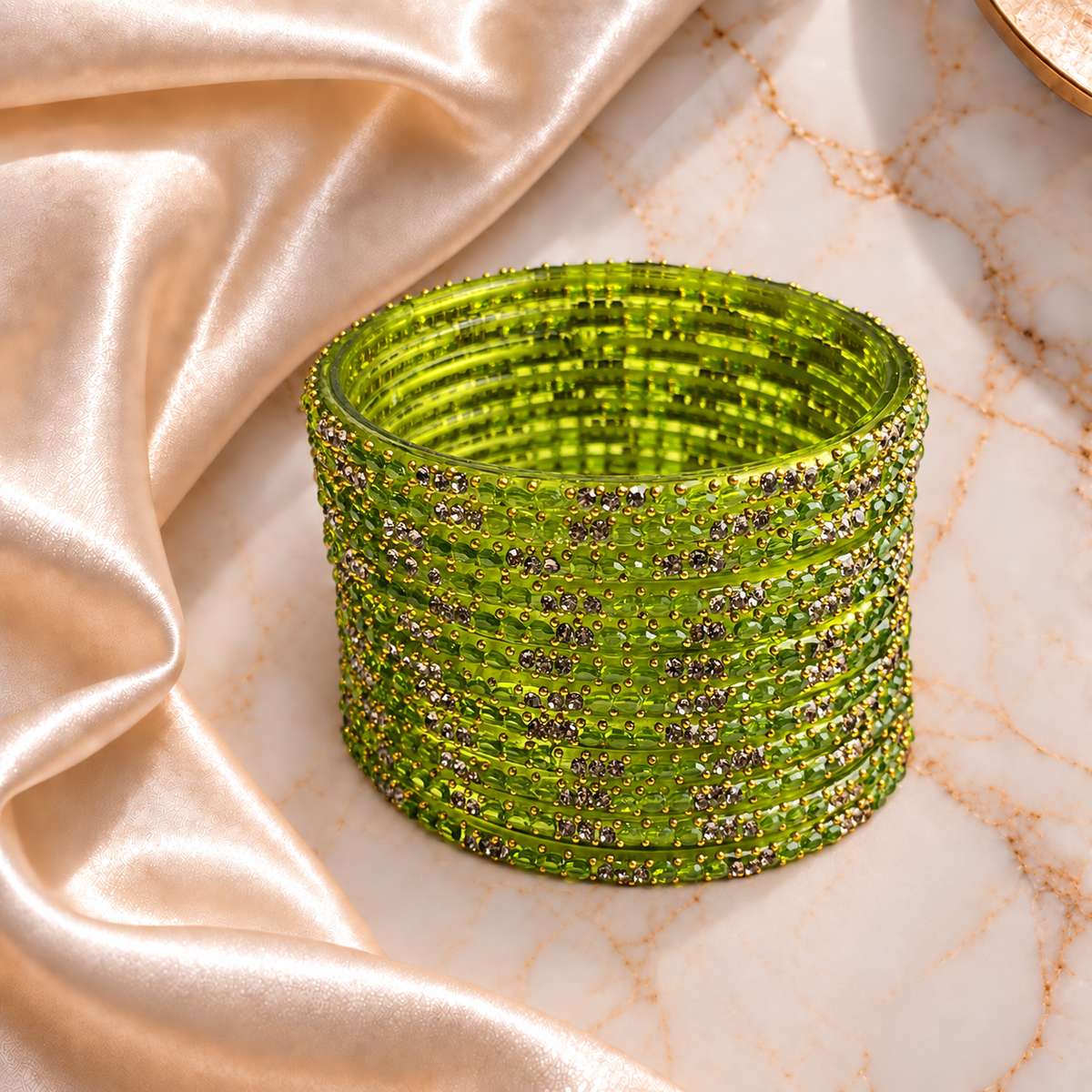 Raindrop Jelly Stones Bangles