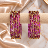 Raindrop Jelly Stones Bangles