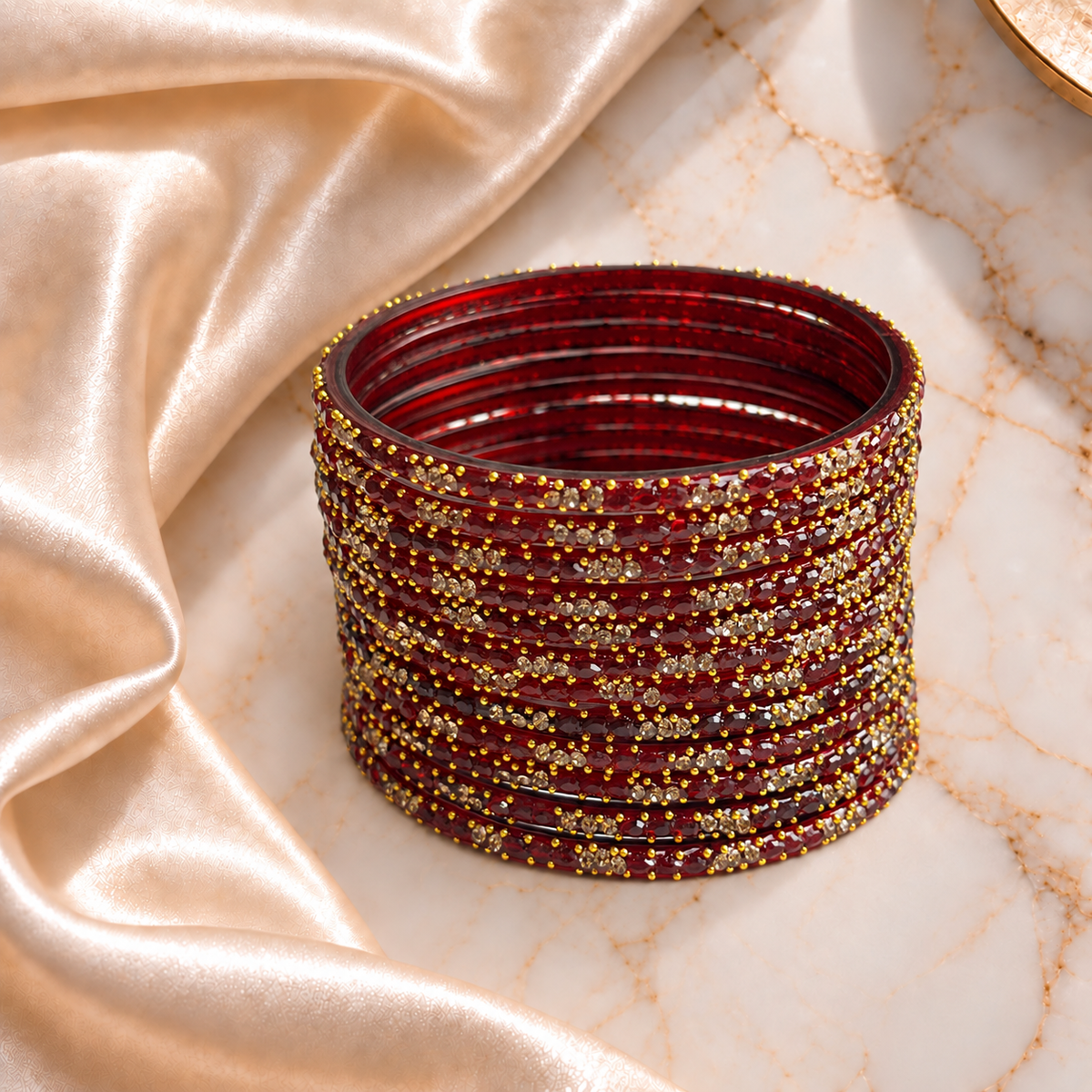 Raindrop Jelly Stones Bangles