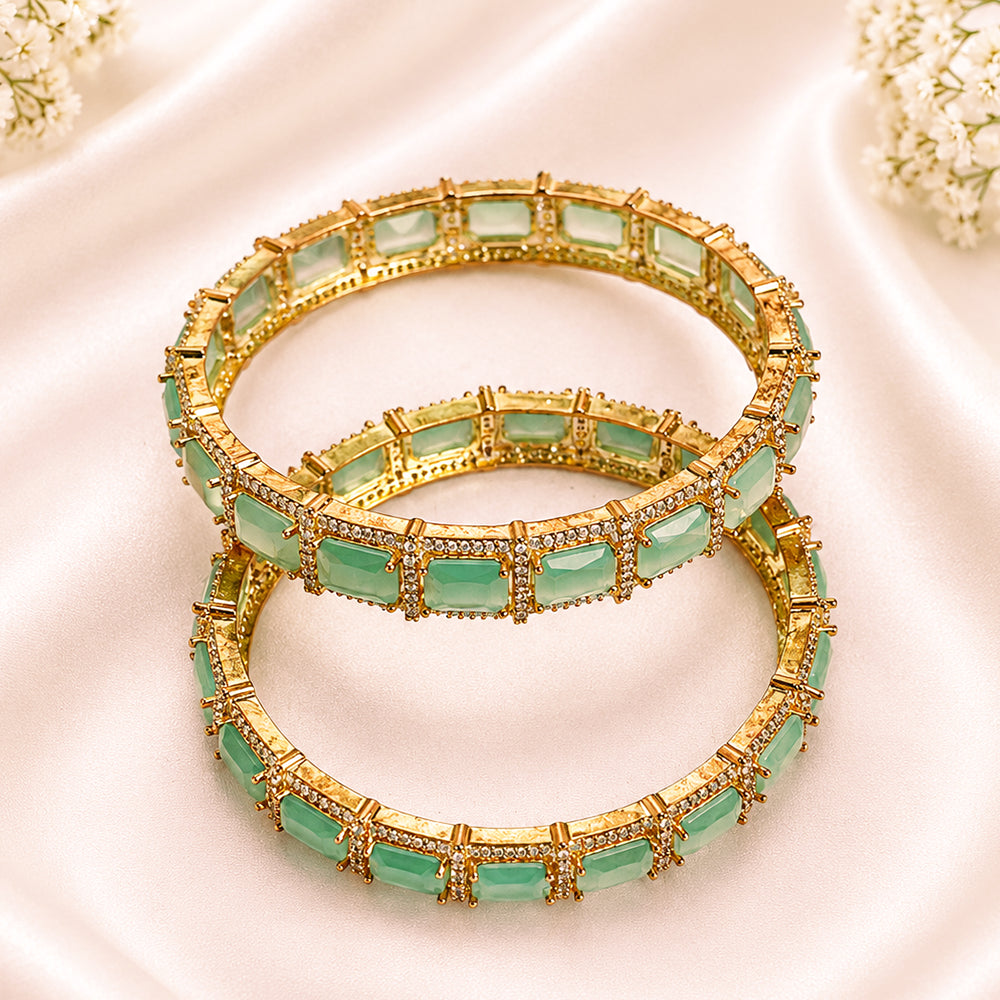 Rose Gold-Plated AD kada 0014