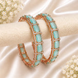 Rose Gold-Plated AD kada 0014