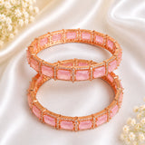 Rose Gold-Plated AD kada 0014