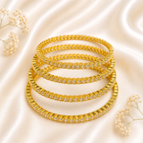 Round Single line AD Bangle