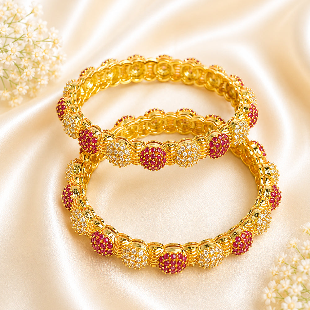 Ruby-White stones AD kada