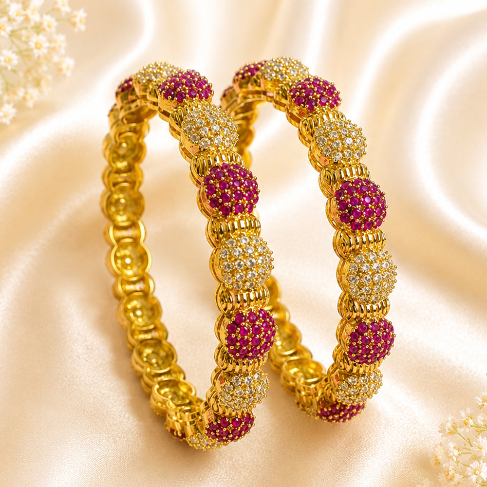 Ruby-White stones AD kada