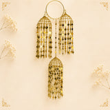 Small Dome with Star Design Hanging Chain Bridal Kalira