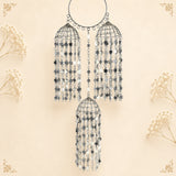 Small Dome with Star Design Hanging Chain Bridal Kalira