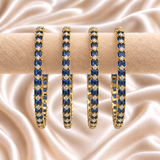 Square Line AD Stone Kada
