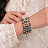 Square Line AD Stone Kada