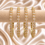 Square Line AD Stone Kada