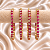 Square Line AD Stone Kada