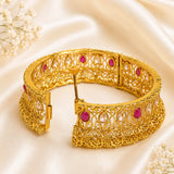 Taditional Gold Plated Polki Kada