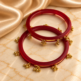 Ghungroo Line Acrylic Bangles